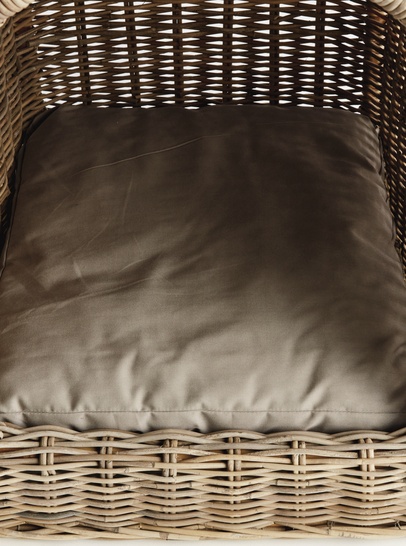 Rattan Canopy Pet Bed