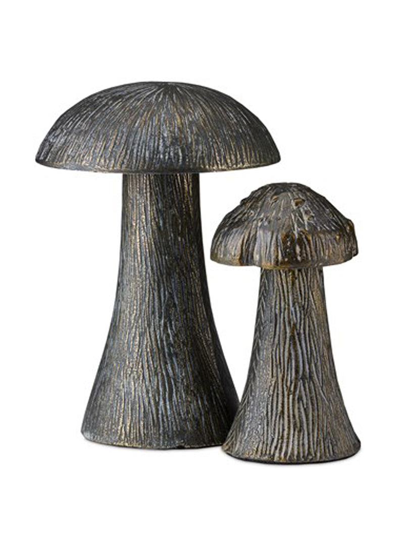 Brass Mushrooms | Set of 2