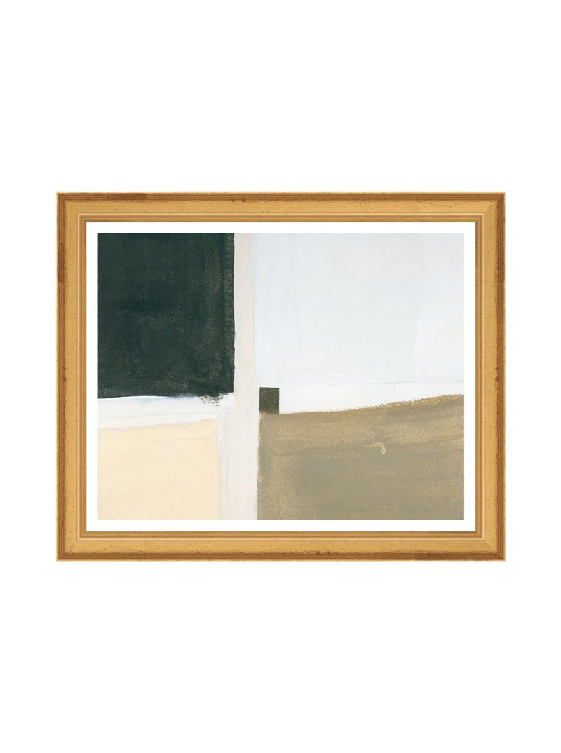 Abstract Blocks I - HJART0214 - GLD - 8X10