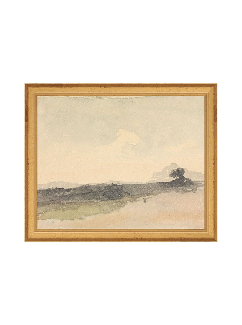 Abstract Hill - HJART0247 - GLD - 8x10