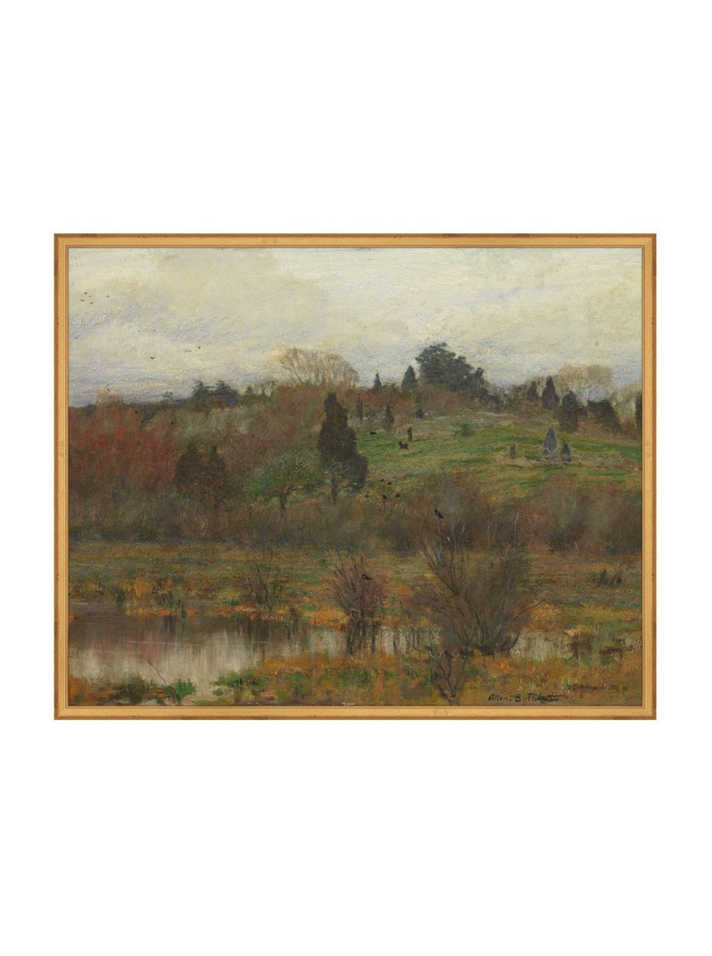 Antique Hillside - HJART0173 - GLD - 24x30