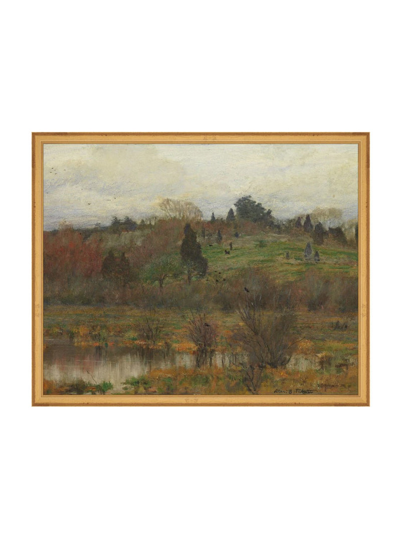 Antique Hillside - HJART0173 - GLD - 16x20
