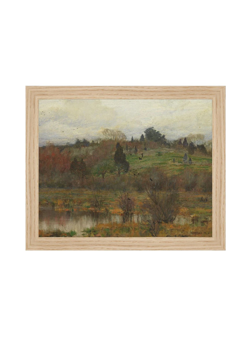 Antique Hillside - HJART0173 - OAK - 8x10