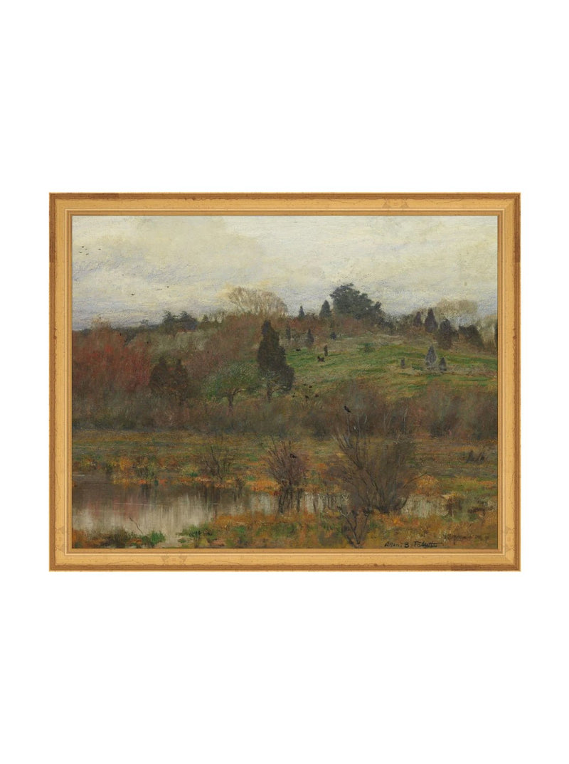 Antique Hillside - HJART0173 - GLD - 11x14