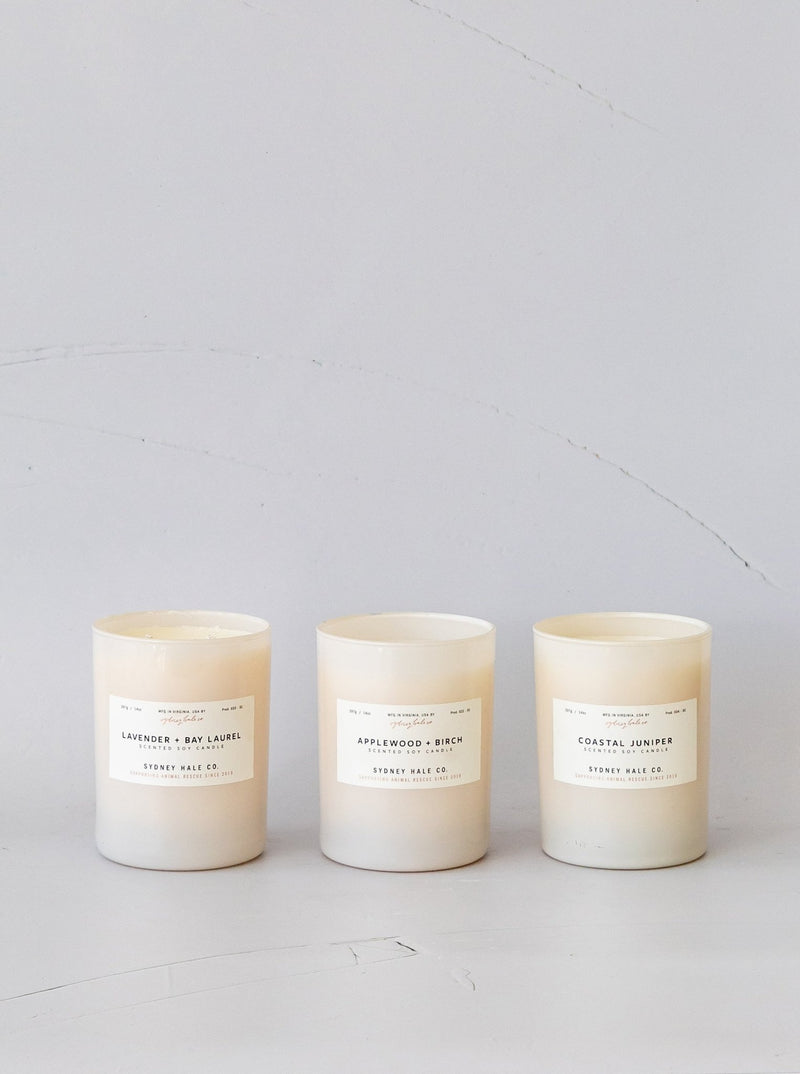 Applewood & Birch Candle - HJHOL0186 - OS