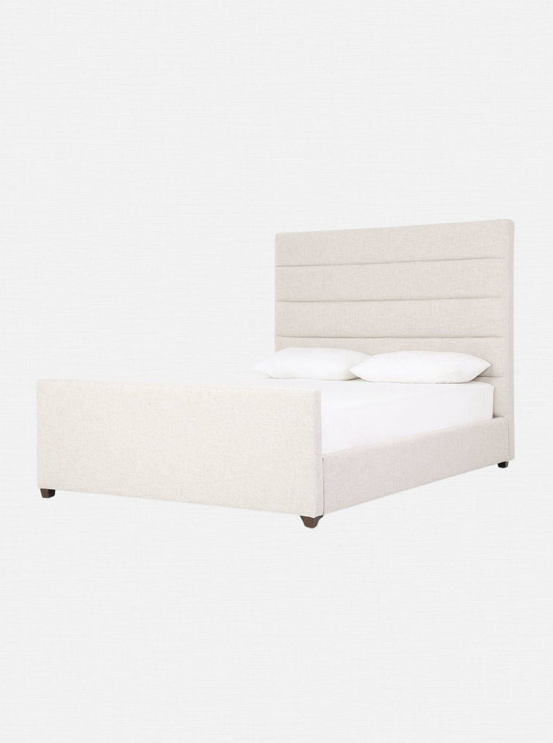 Arden Bed - HJBED0011 - QN - WHT