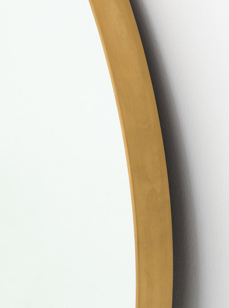 Bellaire Round Mirror - HJWLD0108 - BRS