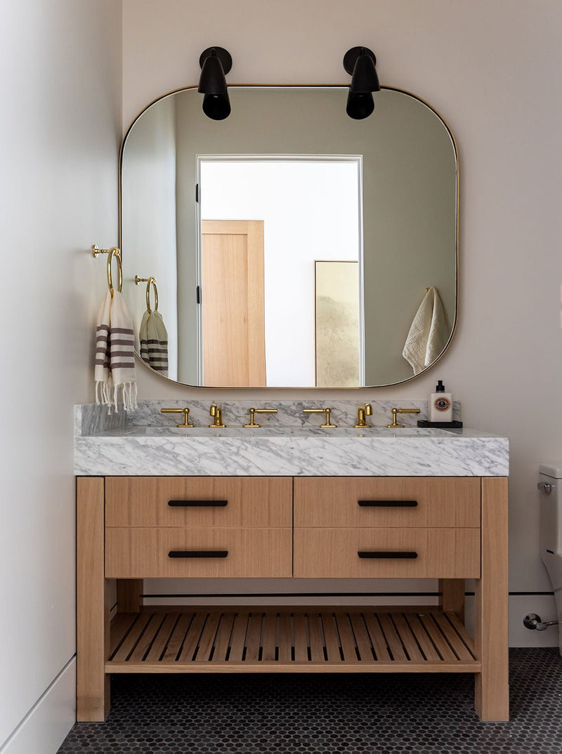 Bellaire Square Mirror - HJWLD0109 - BLK