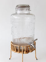 Beverage Dispenser & Wicker Base - HJKIT00117 - OS