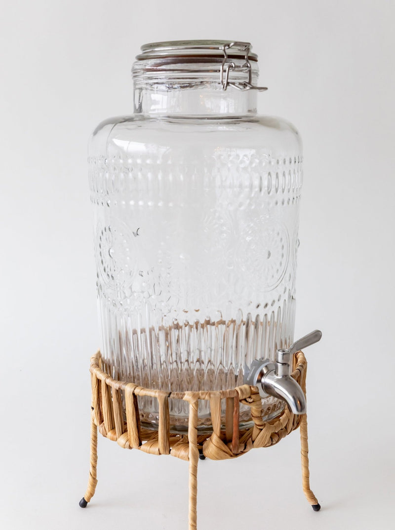 Beverage Dispenser & Wicker Base - HJKIT00117 - OS