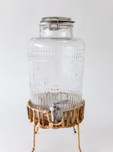 Beverage Dispenser & Wicker Base - HJKIT00117 - OS