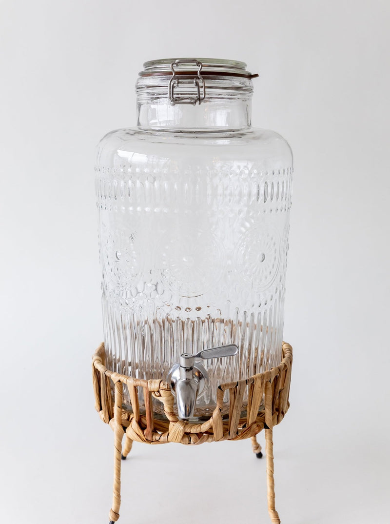 Beverage Dispenser & Wicker Base - HJKIT00117 - OS