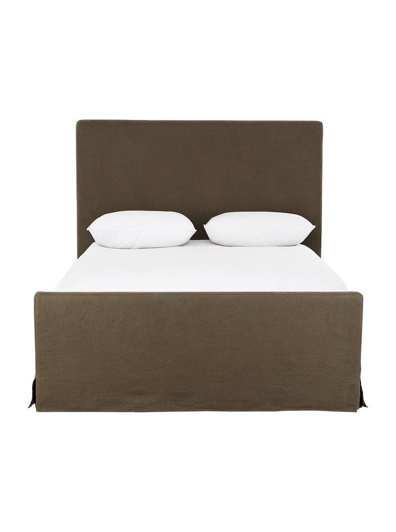Charli Bed - HJBED0025 - QN - BRN