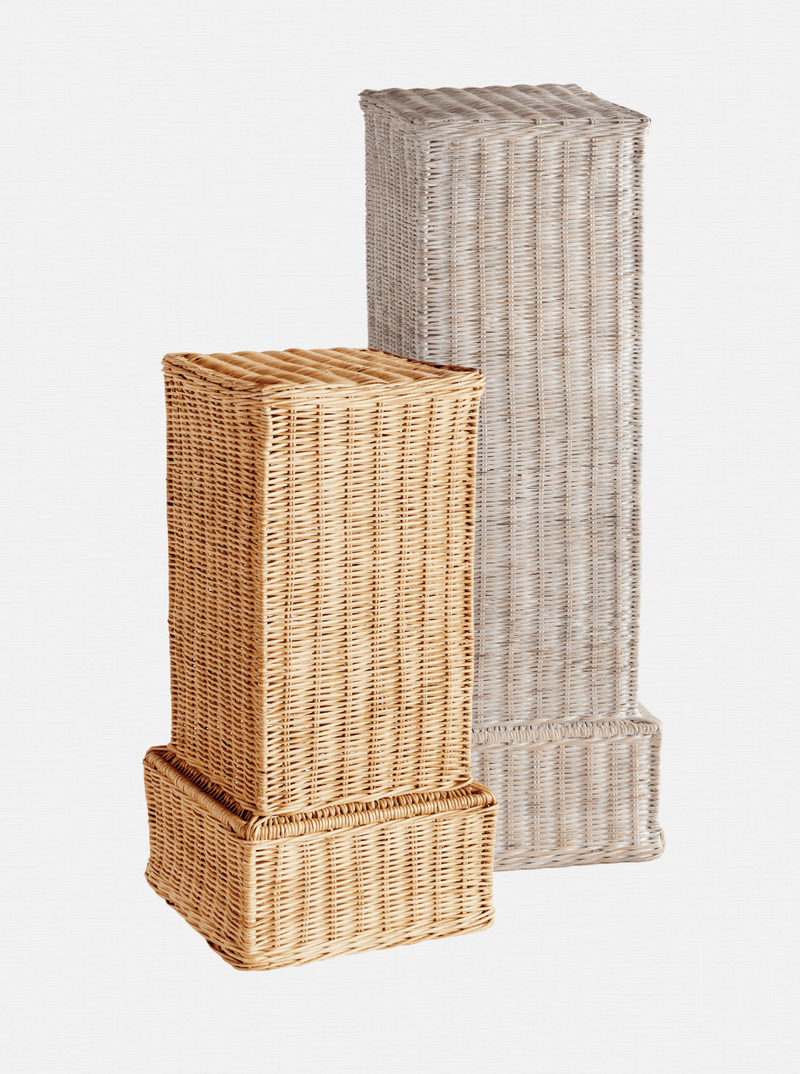 Charlie Rattan Pedestal - HJDRP0008 - SH - NAT