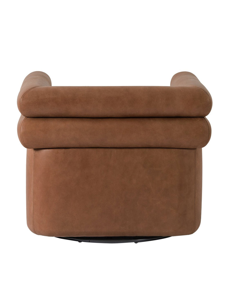 Clyde Swivel Chair - HJCHR0269 - BRN