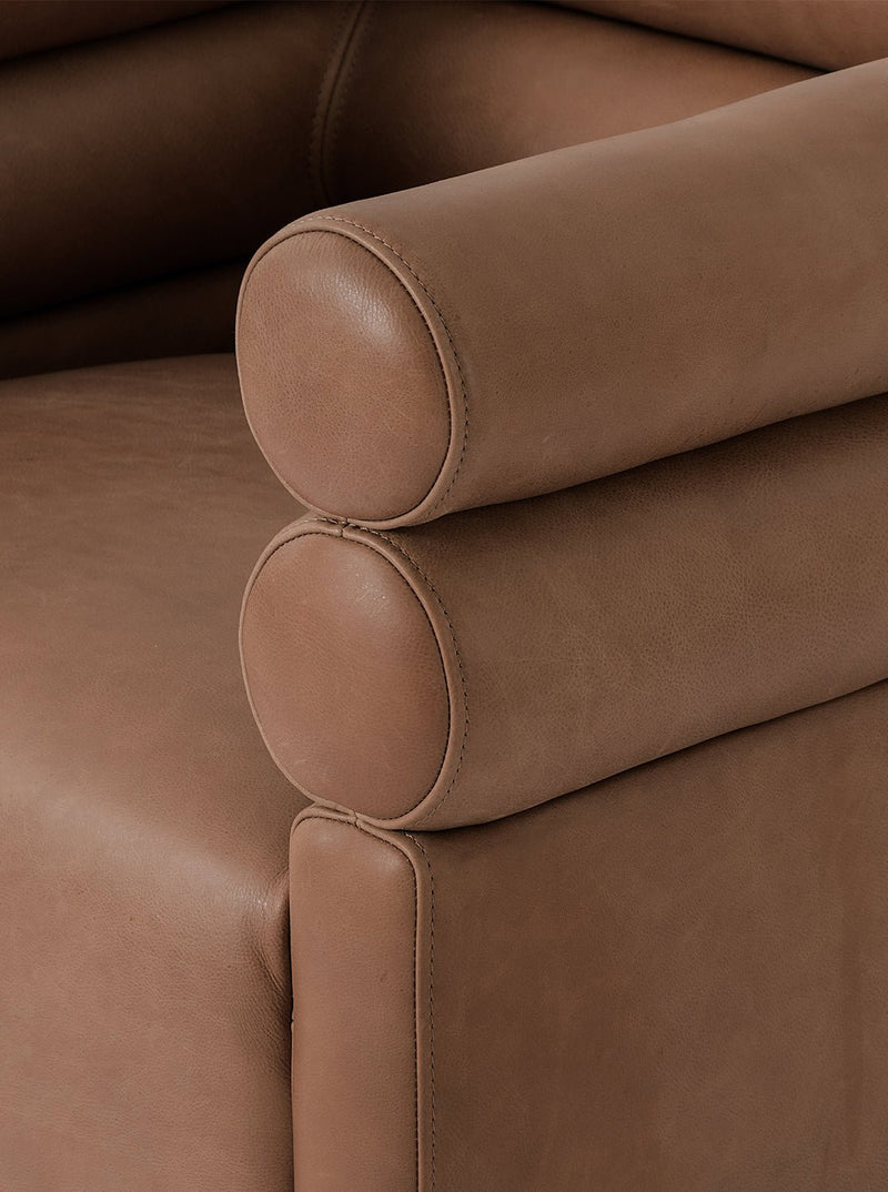 Clyde Swivel Chair - HJCHR0269 - BRN