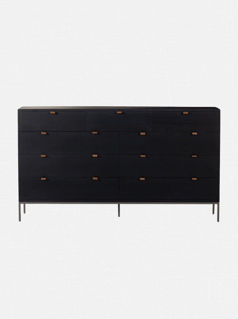 Cole 9 - Drawer Dresser - HJDRS0019 - BLK