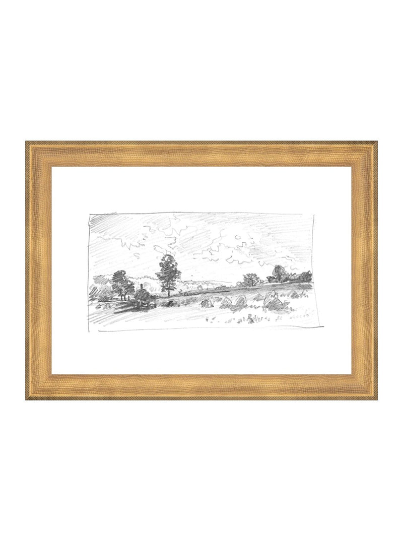 Countryside Sketch 1 - HJART0033 - GLD - 8x11