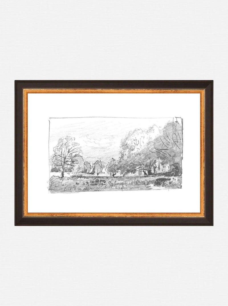 Countryside Sketch 2 - HJART0034 - BLK - 8x11