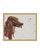 Dog Study - HJART0210 - GLD - 16x20