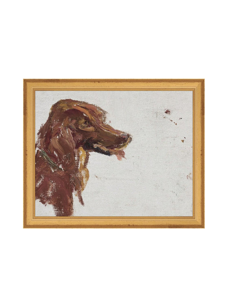 Dog Study - HJART0210 - GLD - 8x10