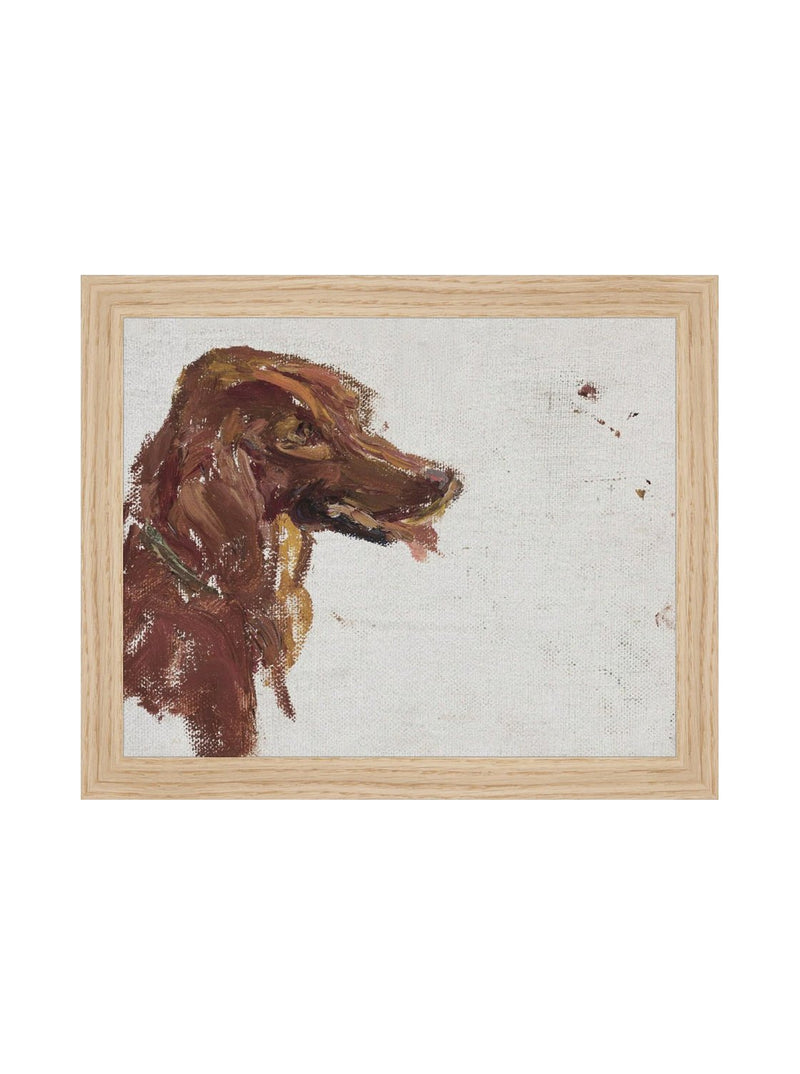 Dog Study - HJART0210 - OAK - 8x10