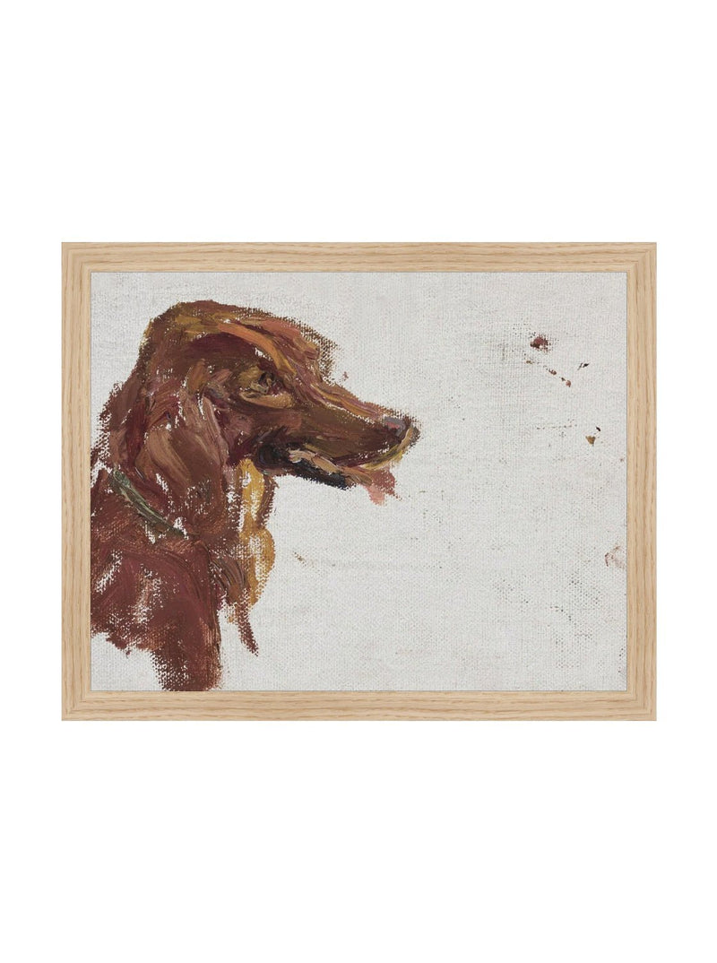 Dog Study - HJART0210 - OAK - 11x14