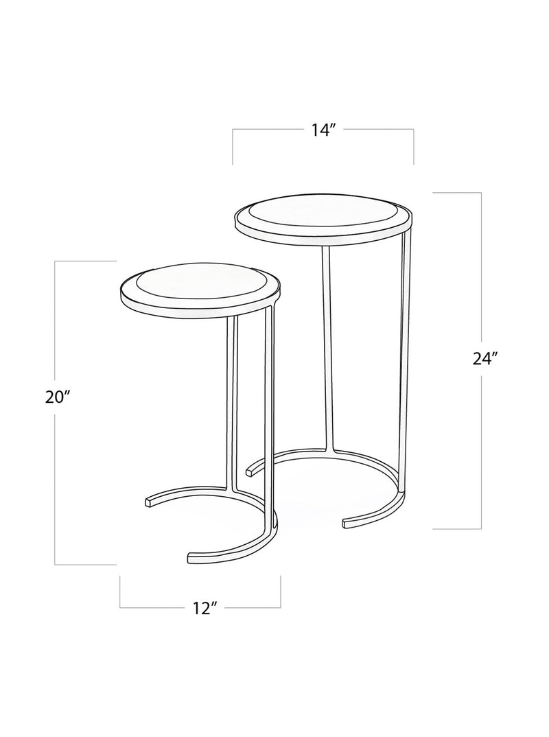 Donal Nesting Tables - HJTBL0287 - OS