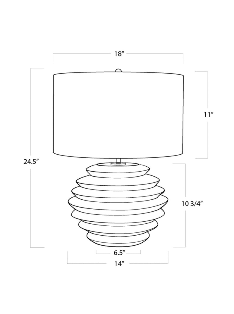 Edgar Table Lamp - HJLHT0272 - OS