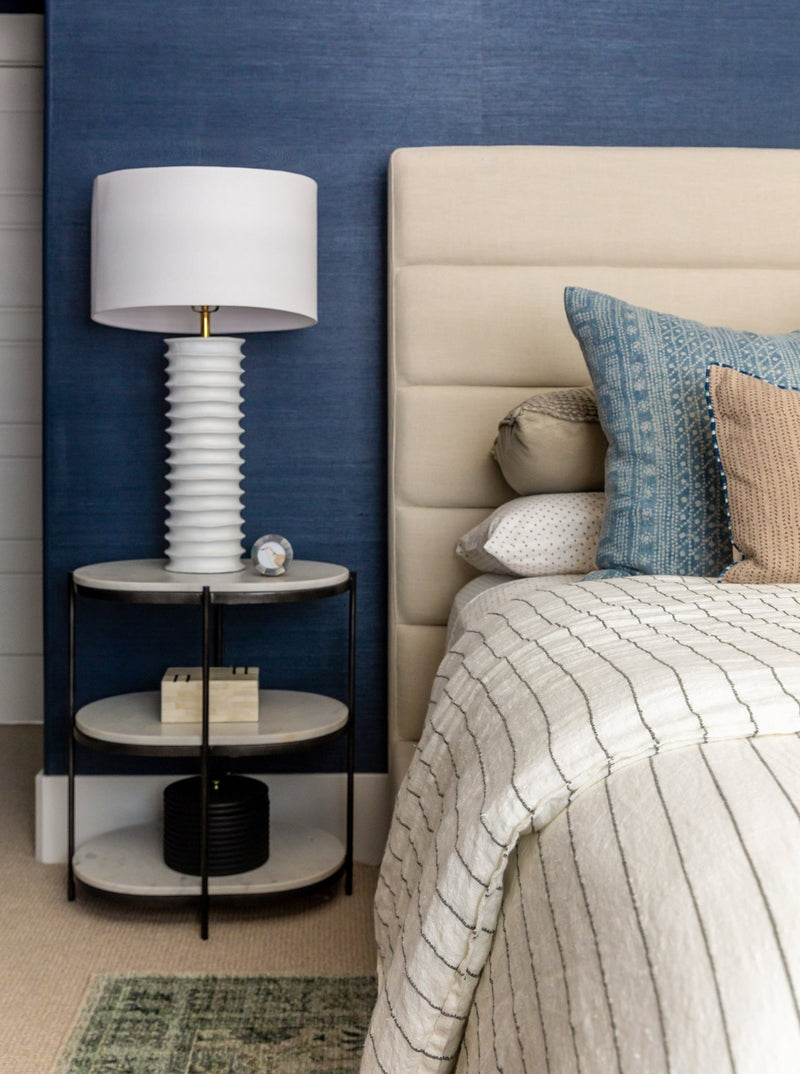 Ensley Column Table Lamp - HJLHT0210 - WHT