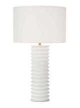 Ensley Column Table Lamp - HJLHT0210 - WHT