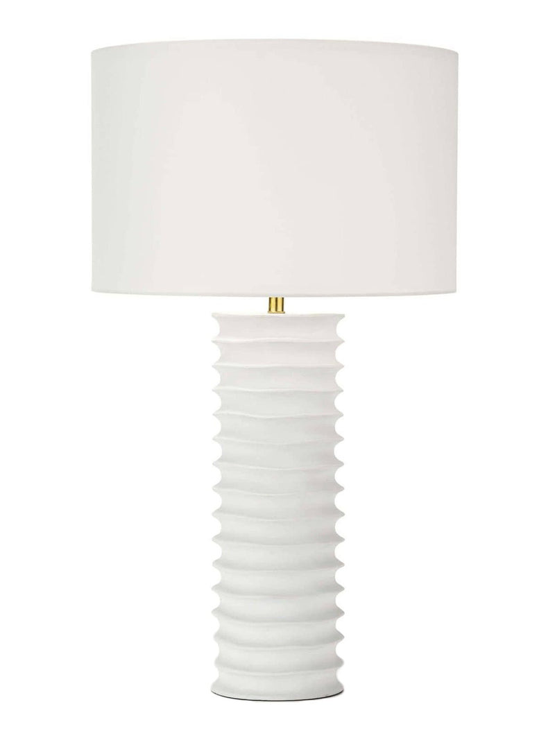 Ensley Column Table Lamp - HJLHT0210 - WHT