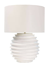 Ensley Round Table Lamp - HJLHT0210 - R - WHT