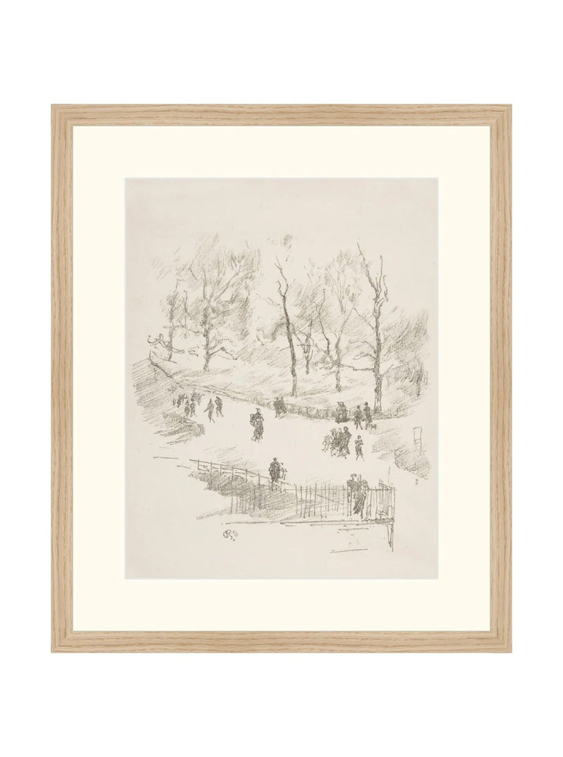 European Vignettes I - HJART0222 - OAK - 16X19