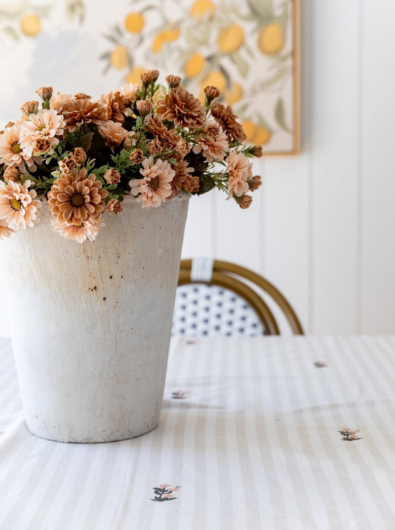 Faux Beige Mum Stem - HJGRN0094 - OS