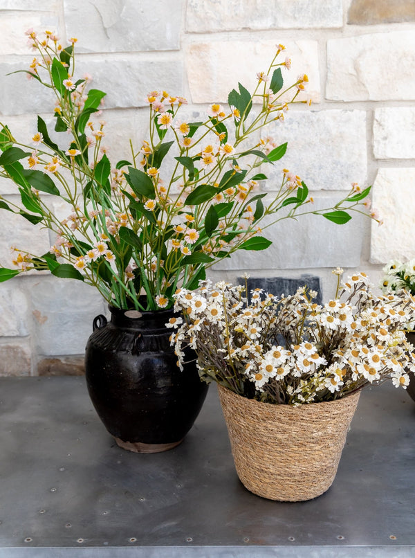 Faux Dried Daisy Bunch - HJGRN00110 - OS