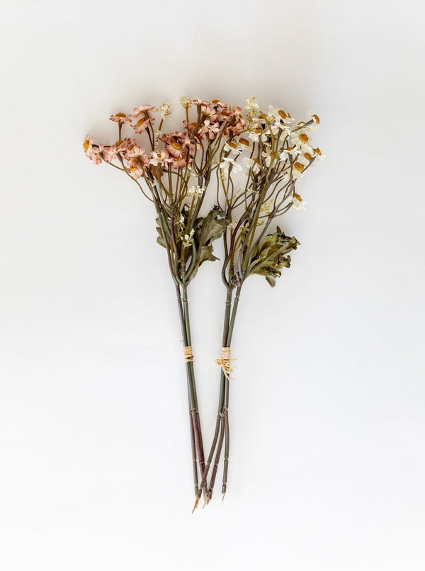 Faux Dried Daisy Bunch - HJGRN00110 - OS