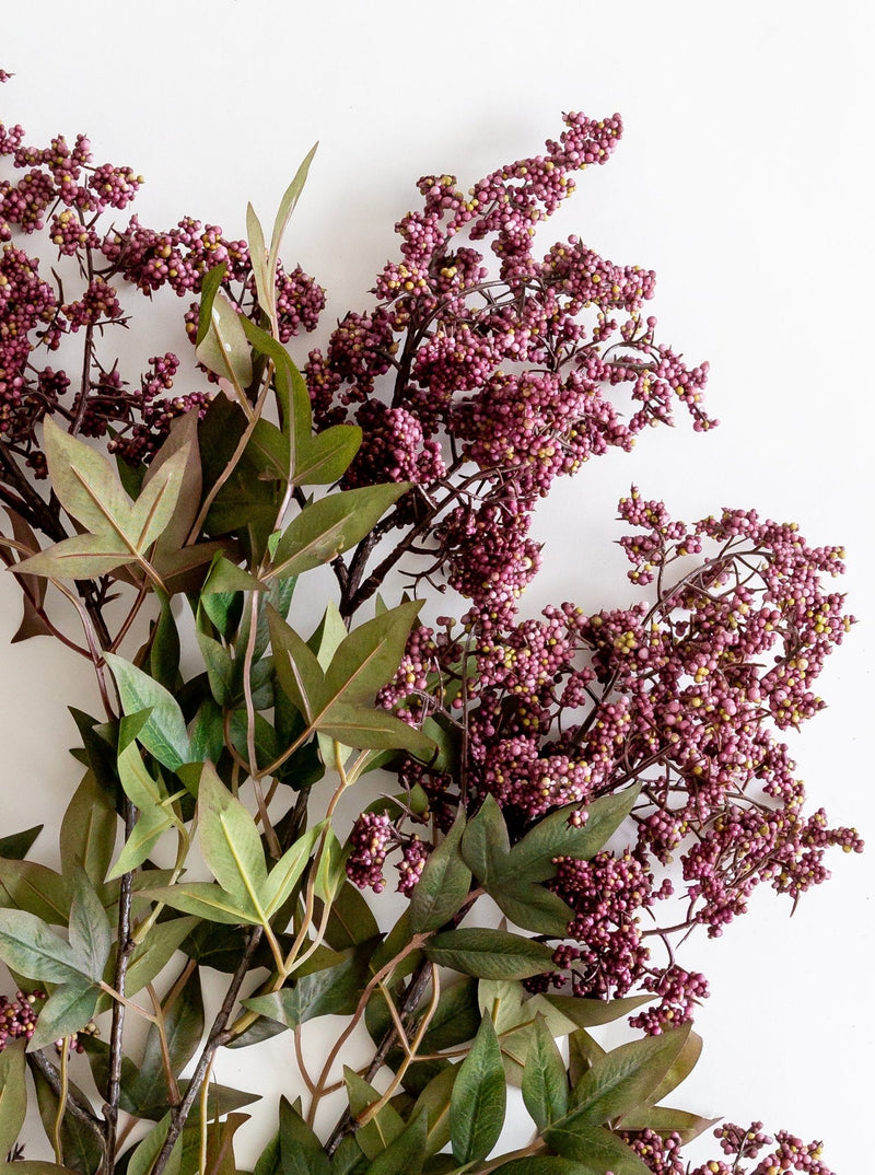 Faux Dusty Plum Stem - HJGRN0078 - OS - 3