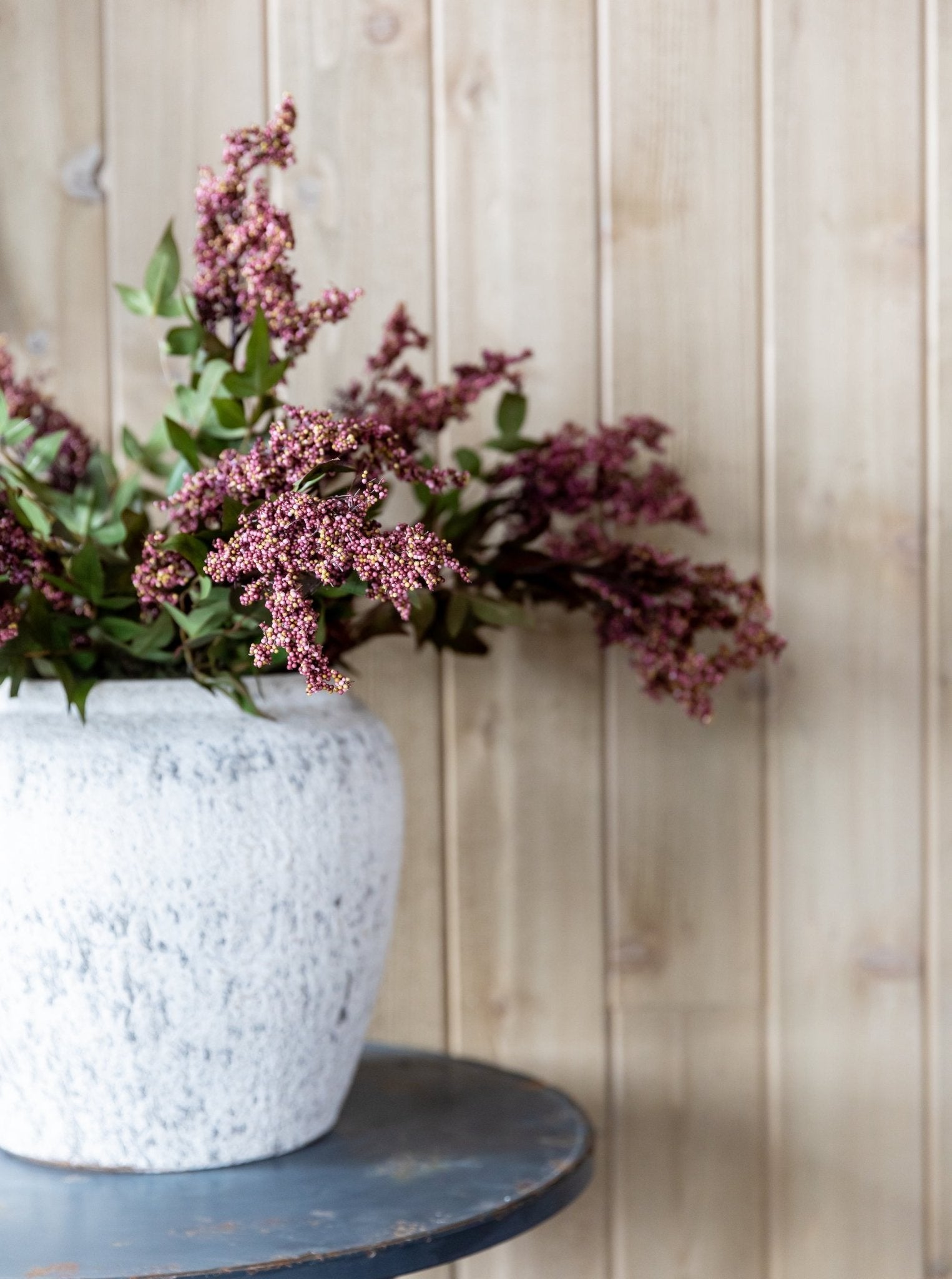 Dusty Plum Stem – Lifelike Floral Accent – House of Jade Home