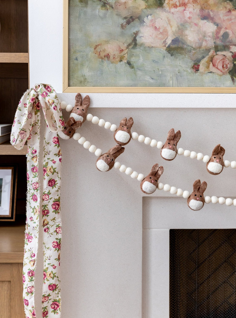 Felt Bunny Garland - HJSEA0028 - OS