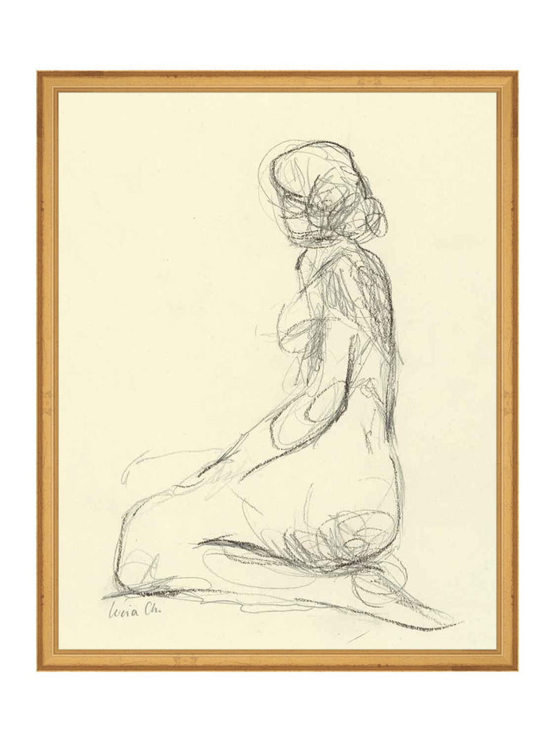 Figure Study - HJART0094 - GLD - 16x20