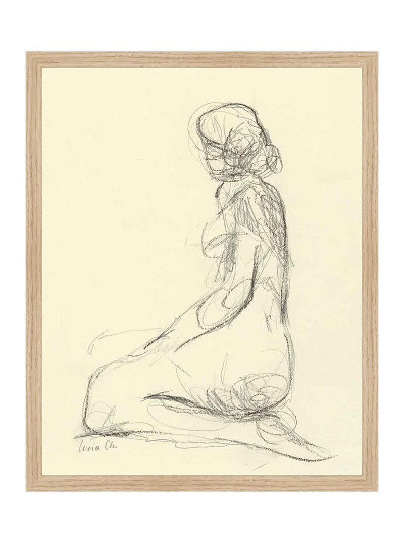 Figure Study - HJART0094 - OAK - 24x30