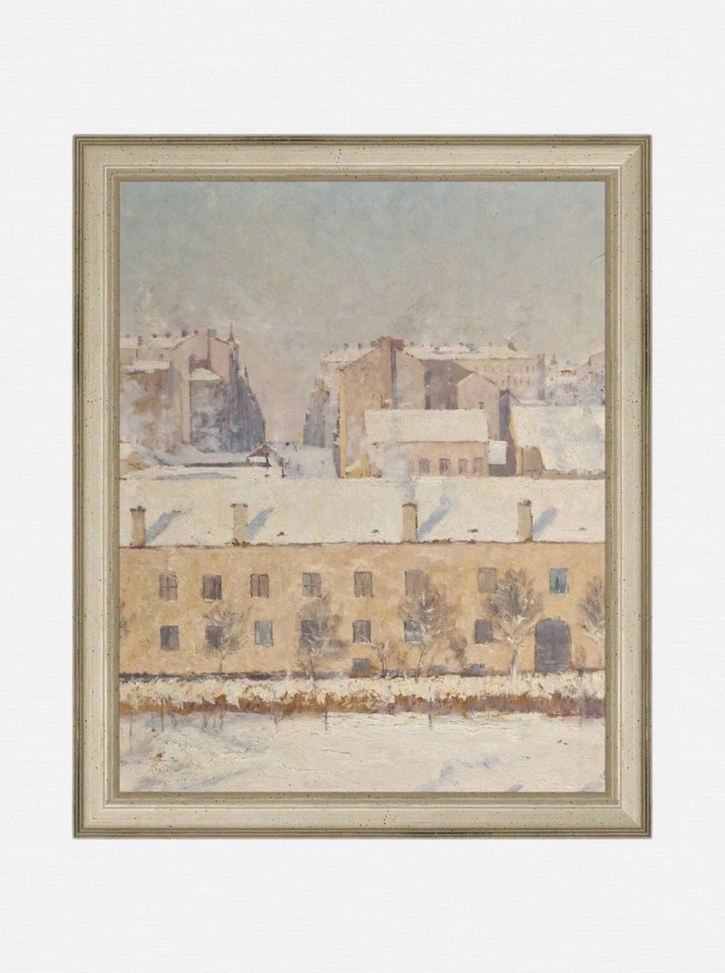 First Snowfall - HJART0246 - OAK - 8x10