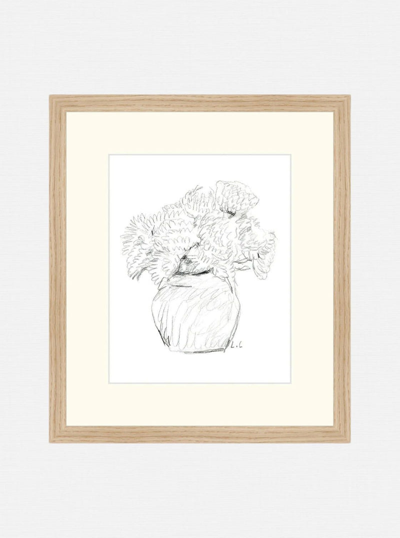 Flower Vase Study - HJART0226 - OAK - 13X15