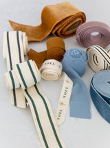 Green Double Stripe Ribbon - HJHOL0150 - OS