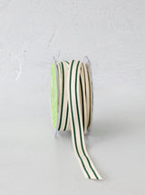 Green Double Stripe Ribbon - HJHOL0150 - OS