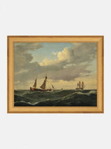 High Sea - HJART0037 - GLD - 8x10