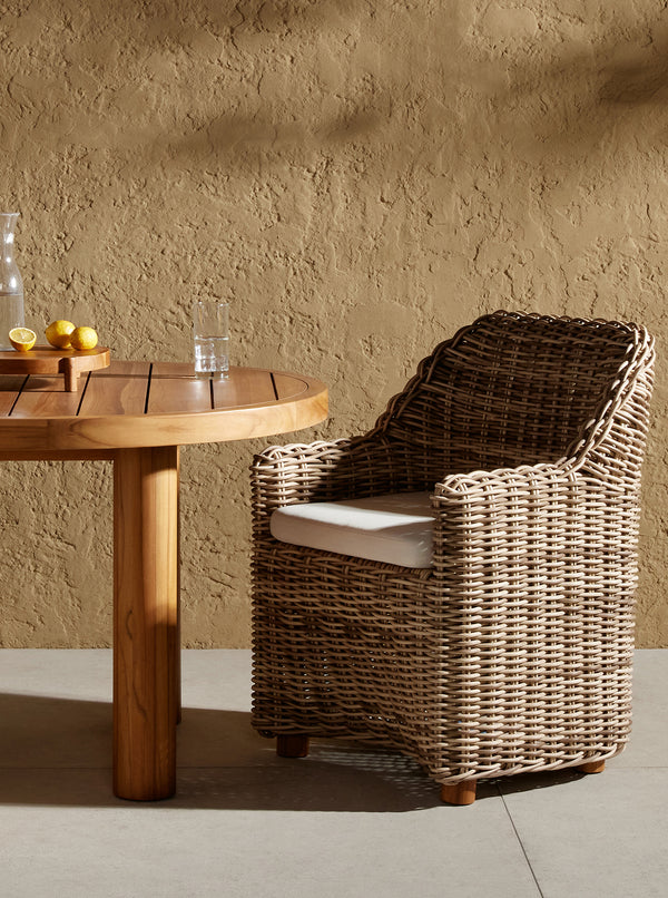Cline Outdoor Dining Arm Chair