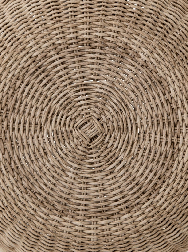 Jeremy Outdoor Accent Stool - HJCHR0570 - WHT