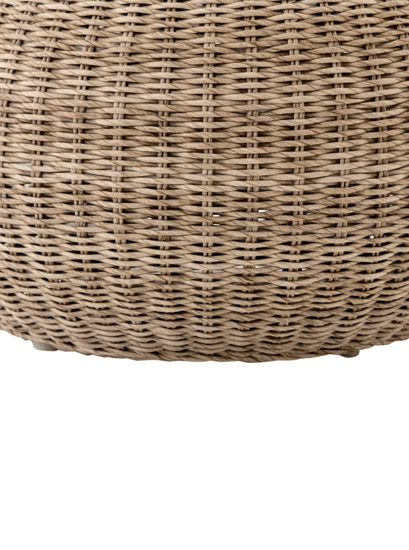 Jeremy Outdoor Accent Stool - HJCHR0570 - WHT